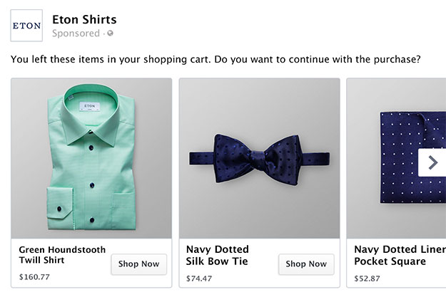 Three items for sale: a teal button-up shirt, navy bow tie, and a navy pocket square.