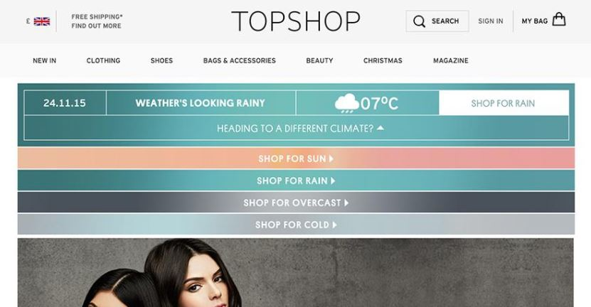 TopShop Ecommerce